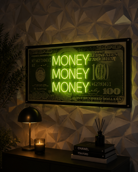 Money Money Money UV Baskı